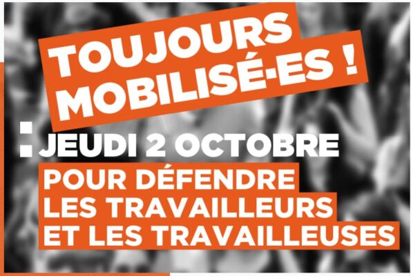 Le 2 octobre, pour un budget qui ne sacrifie pas les salariés !